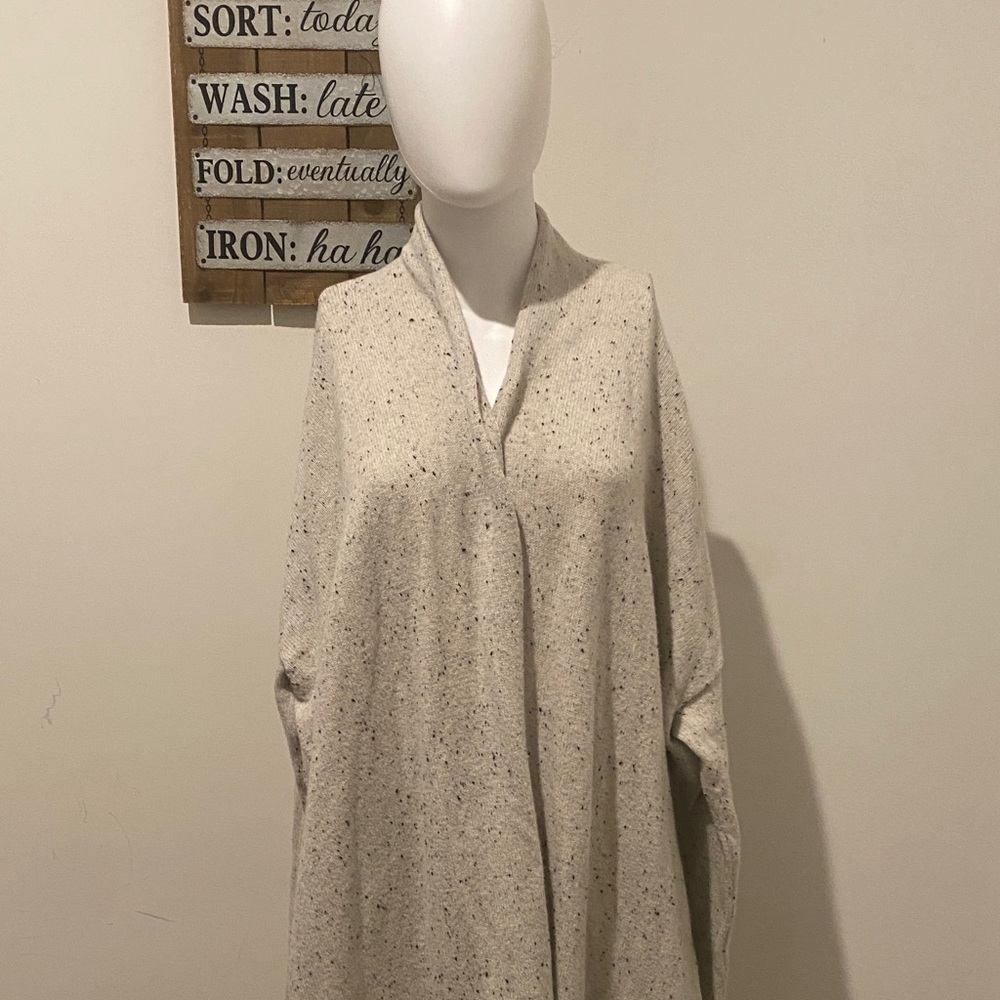 Rosetta Getty Cream Speckled Cardigan